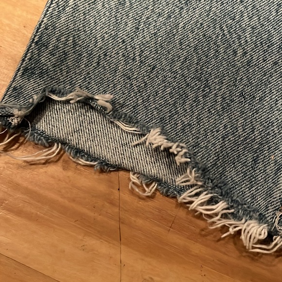 Agolde Riley High Rise Straight Crop Jean Size 26 - Picture 7 of 12